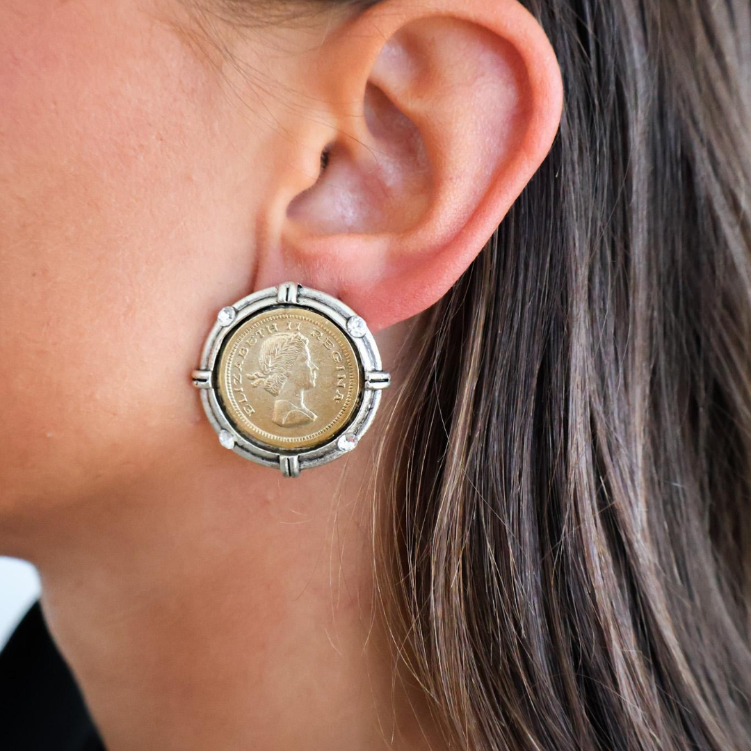 Coin Earring