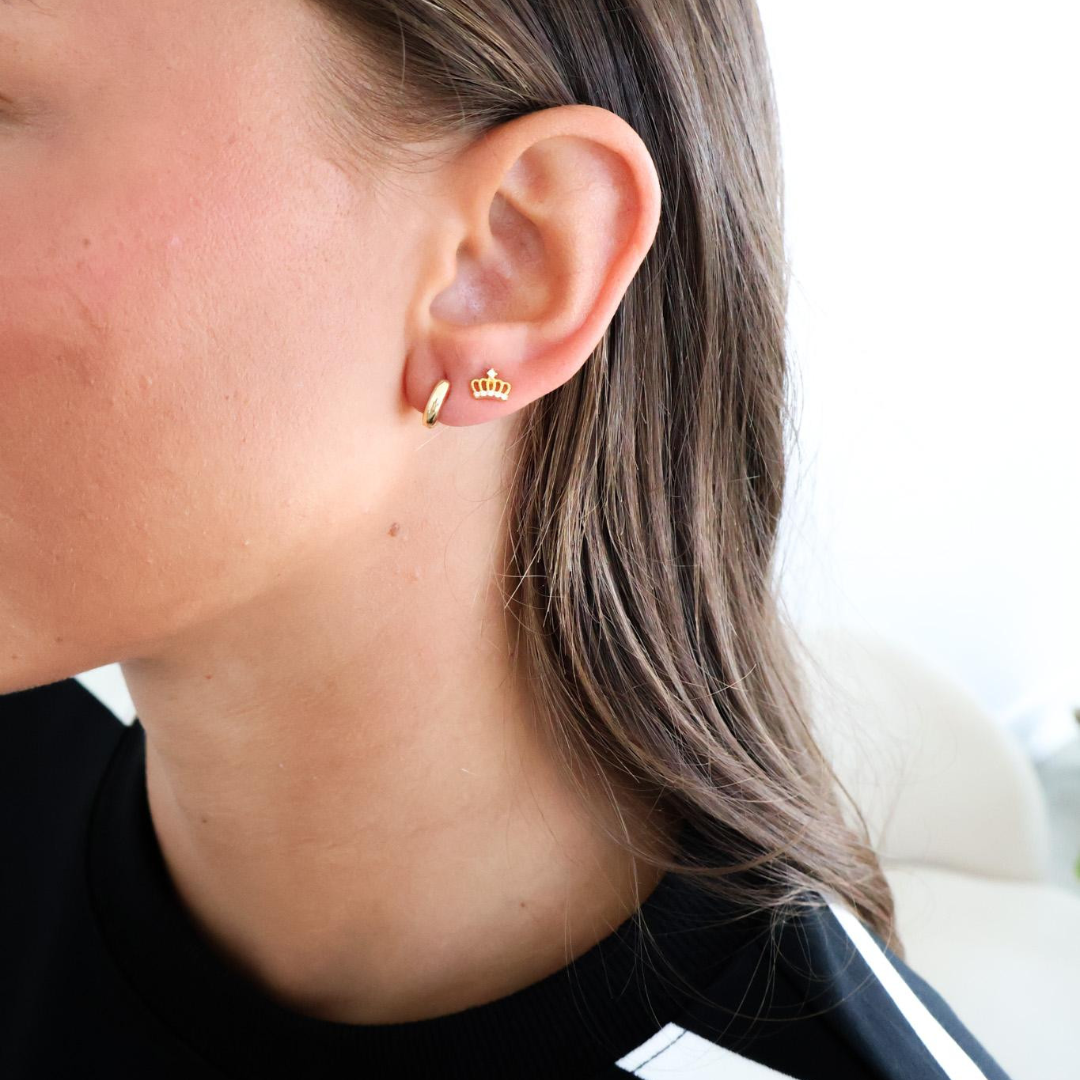 Mini Crown Stud