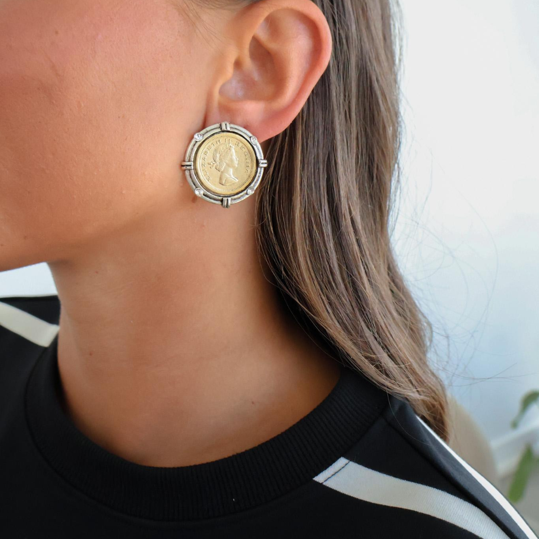 Coin Earring