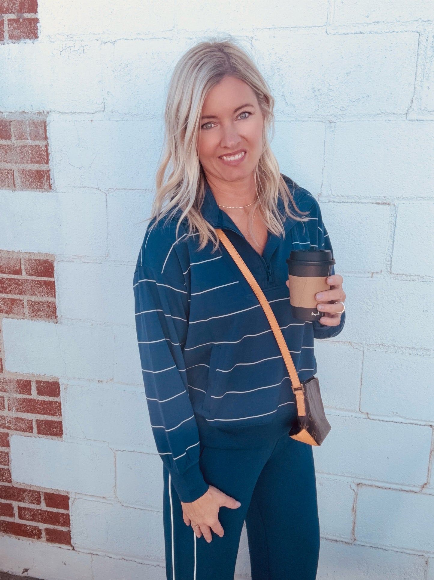 1/4 Zip Long Sleeve pullover