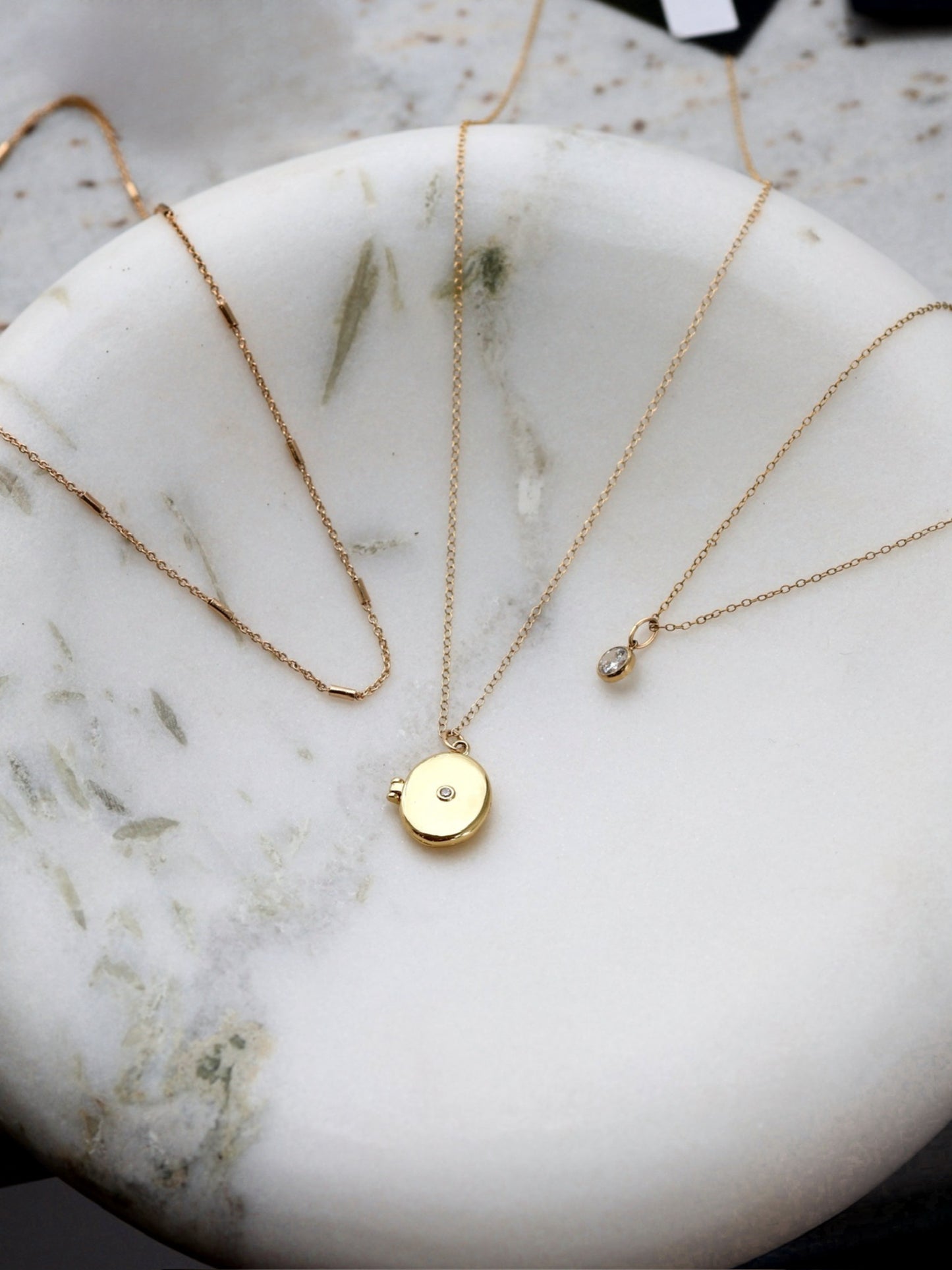 Oval Locket Necklace