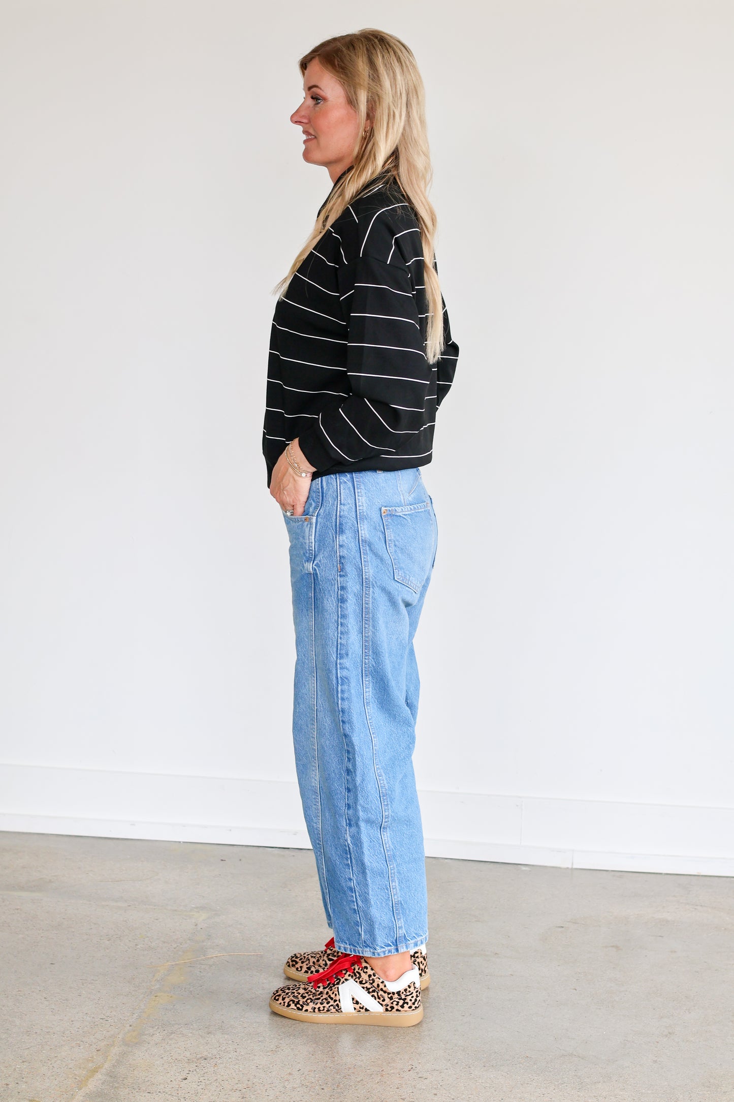 1/4 Zip Long Sleeve pullover