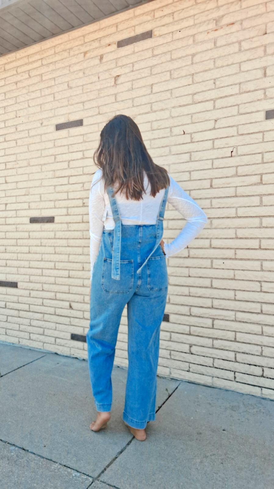 Open Back Overalls