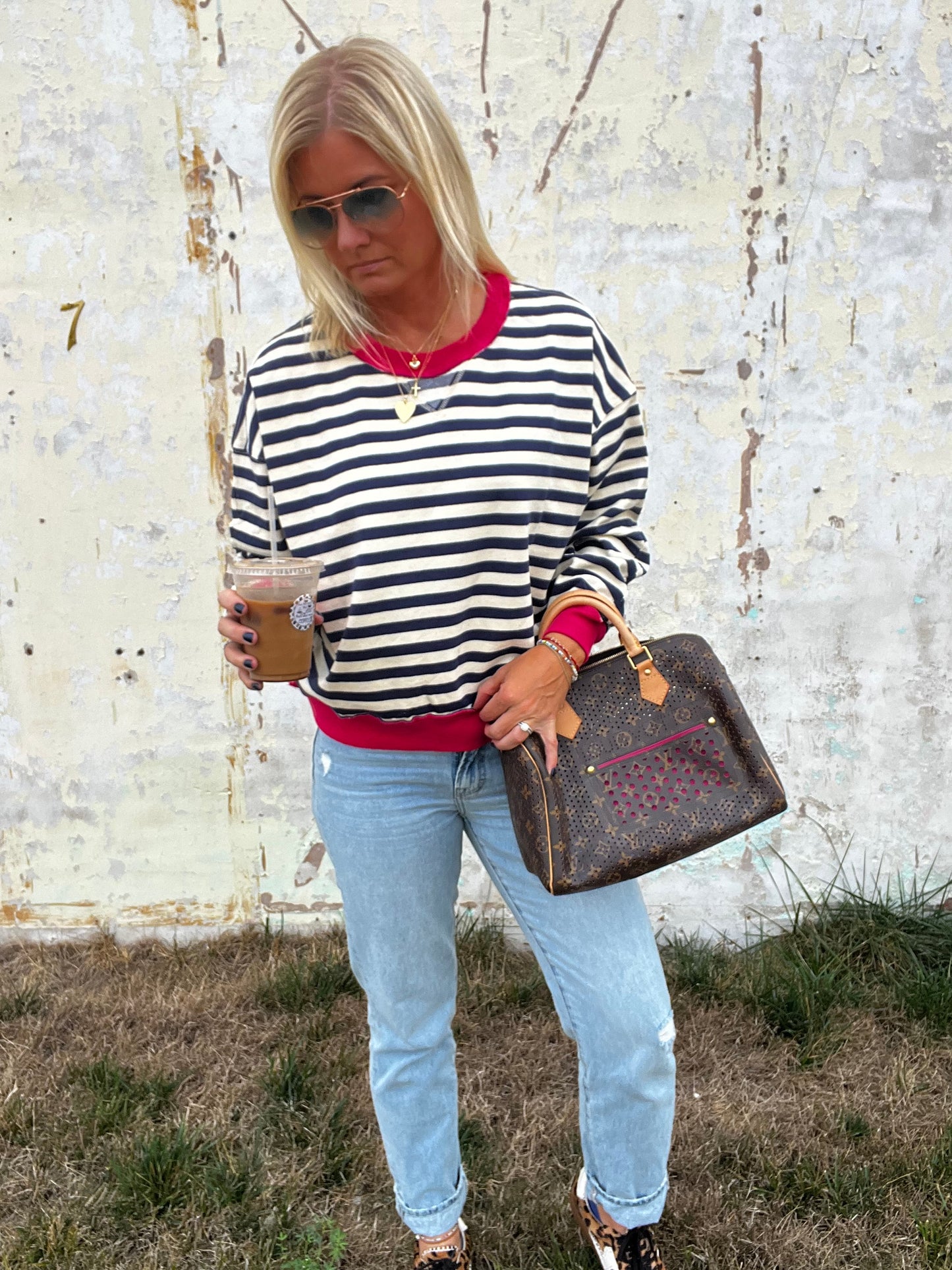 Striped Puff Long Sleeve