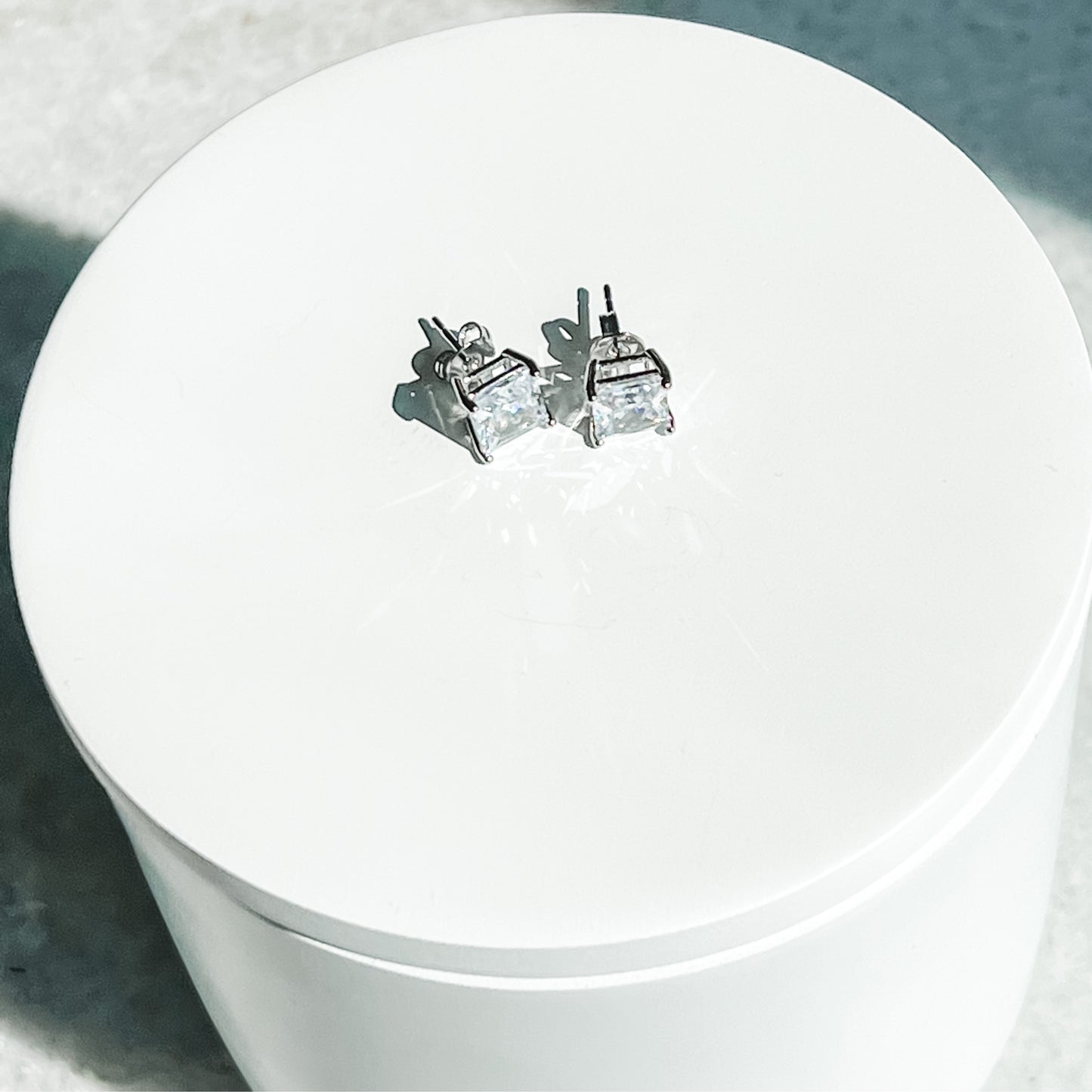 Princess CZ Stud