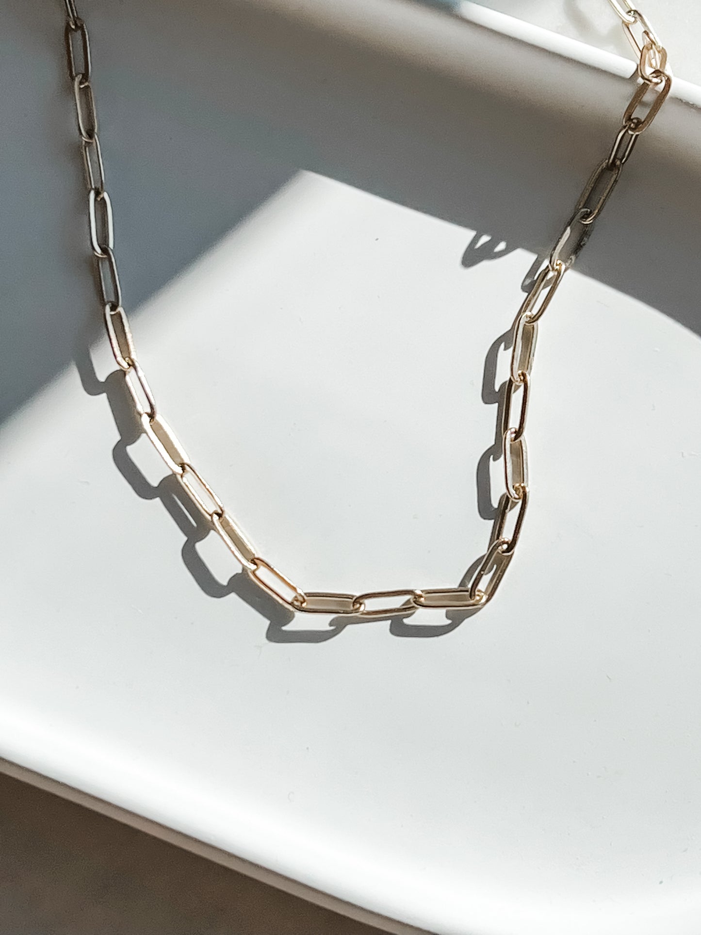 Paperclip Chain Necklace