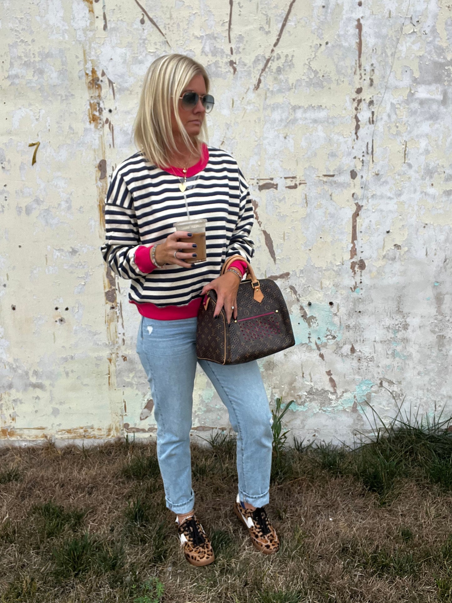 Striped Puff Long Sleeve