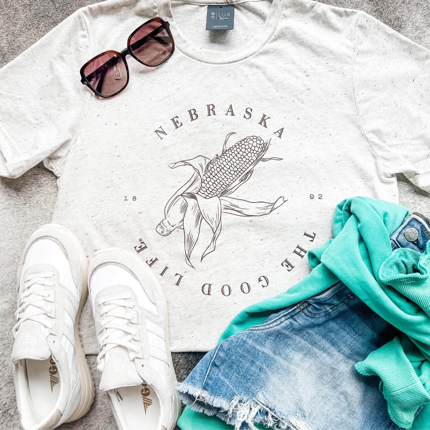 Nebraska The Good Life T shirt