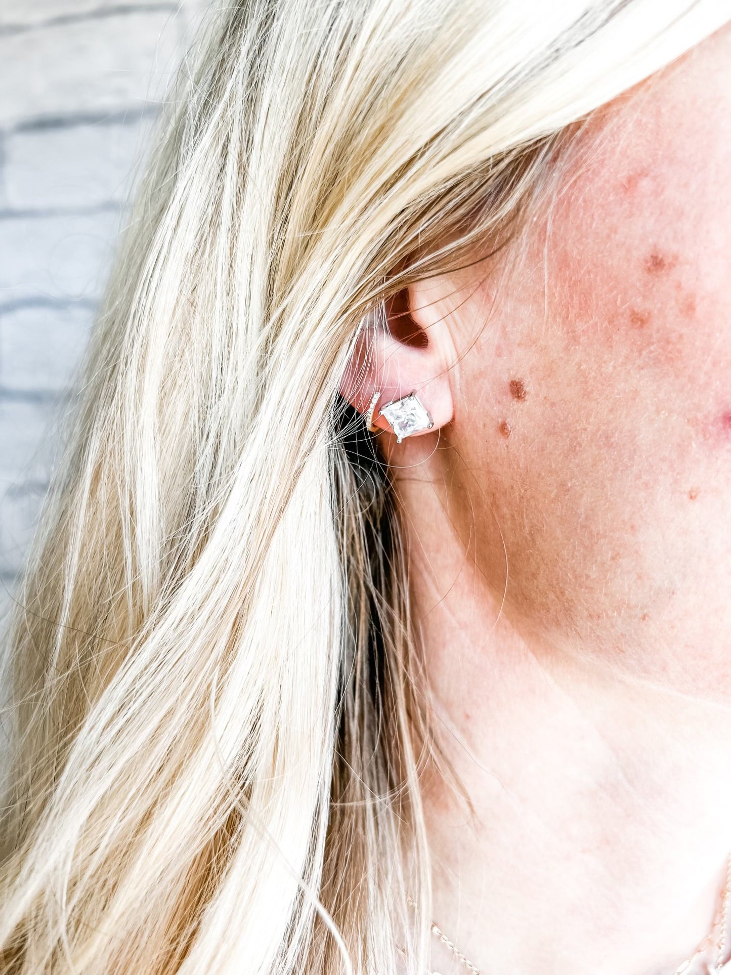 Princess CZ Stud