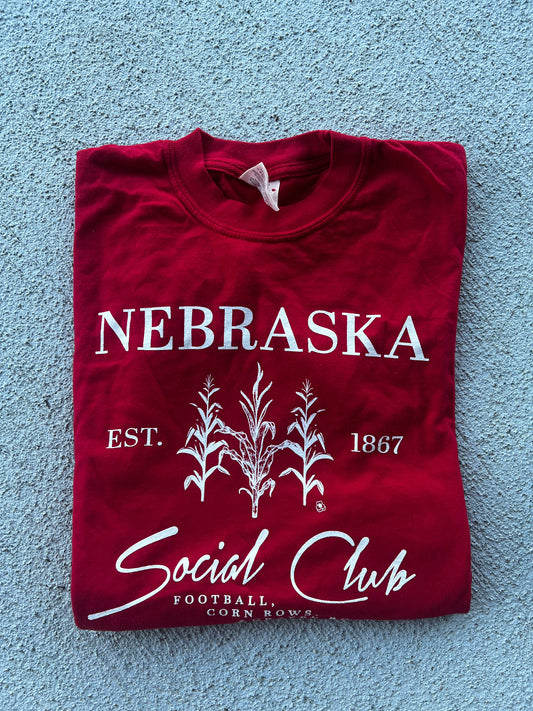 Nebraska Social Club Tee