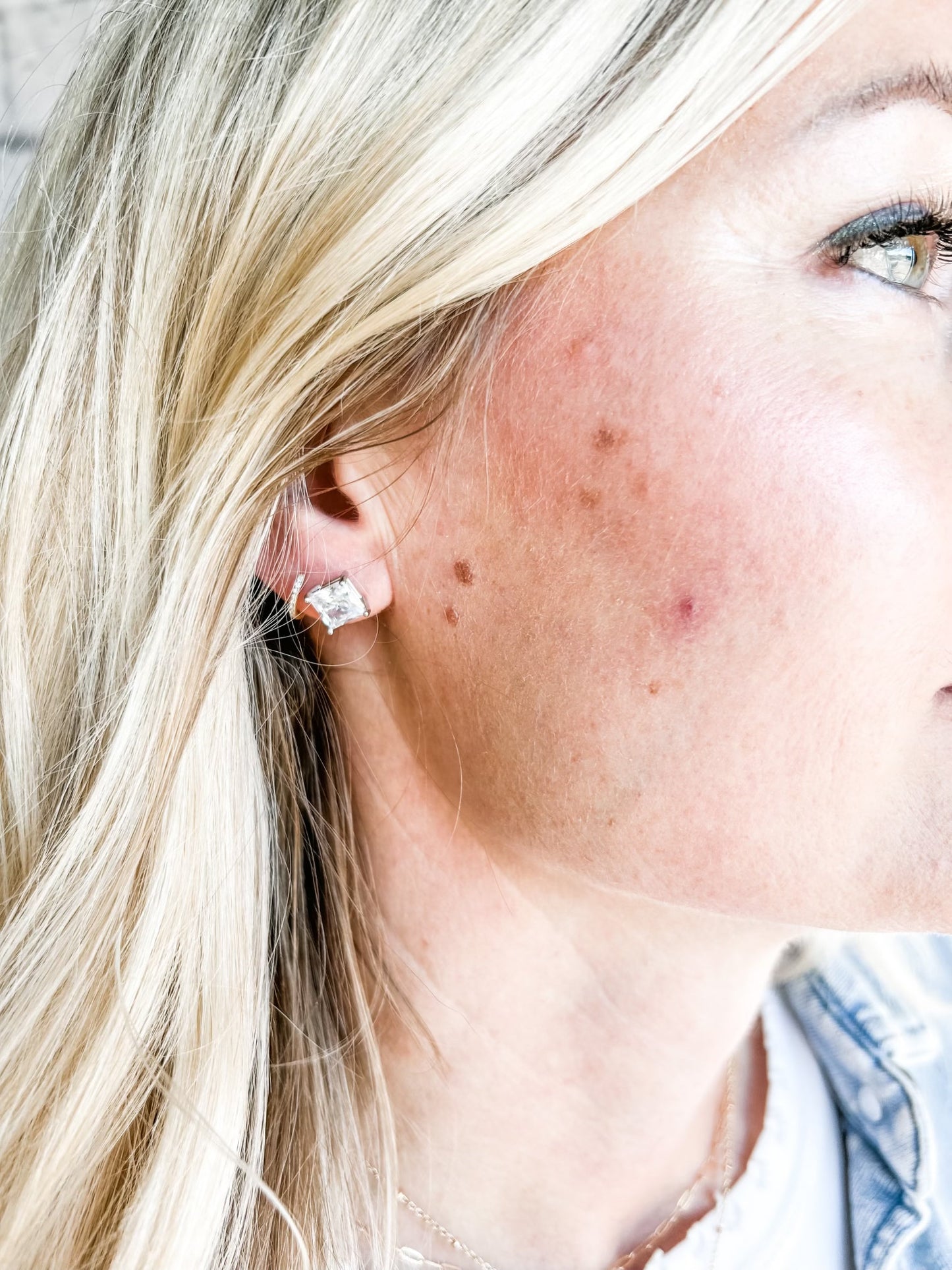 Princess CZ Stud