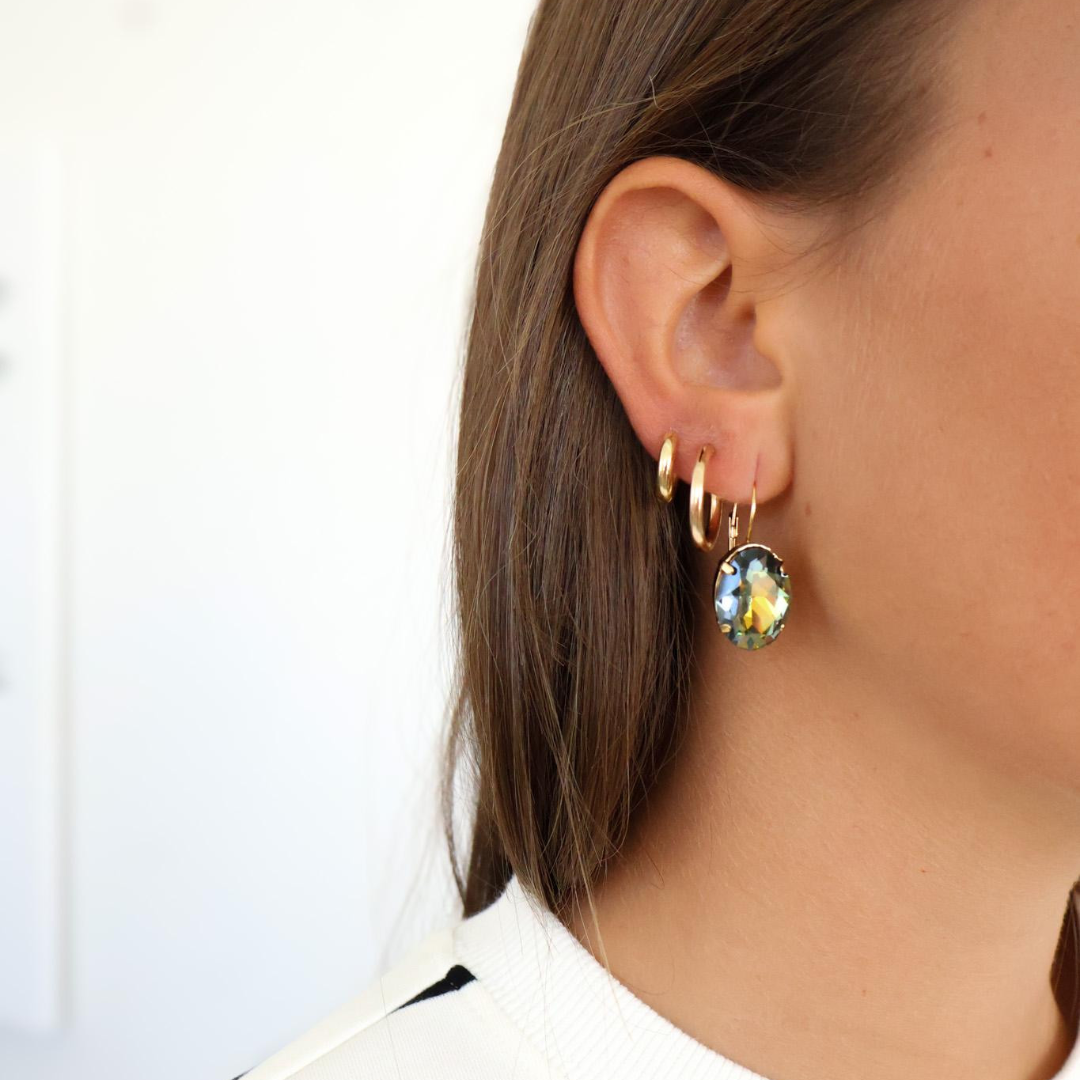 Caitlyn Oval Drop Earring