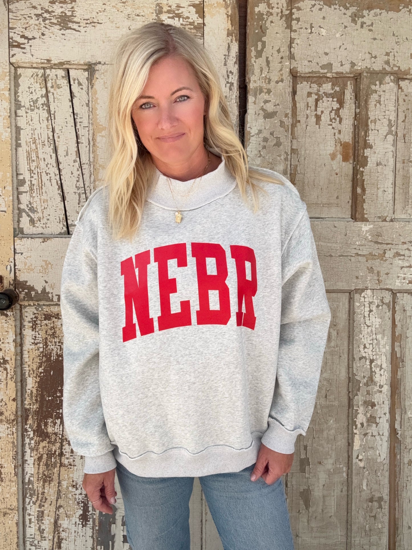 NEBR Exclusive Cowl Neck Reversible