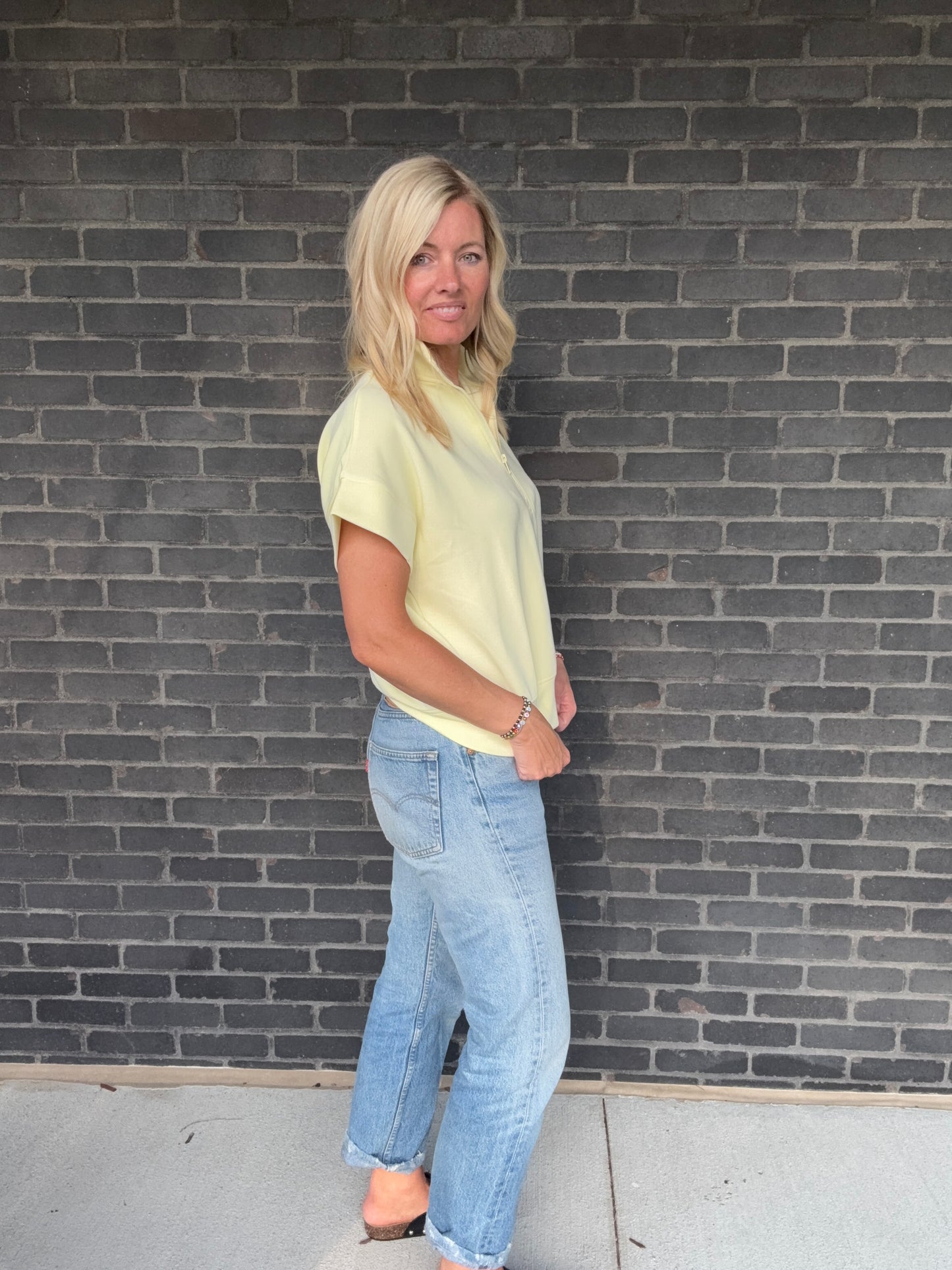 Butter Short Sleeve Top