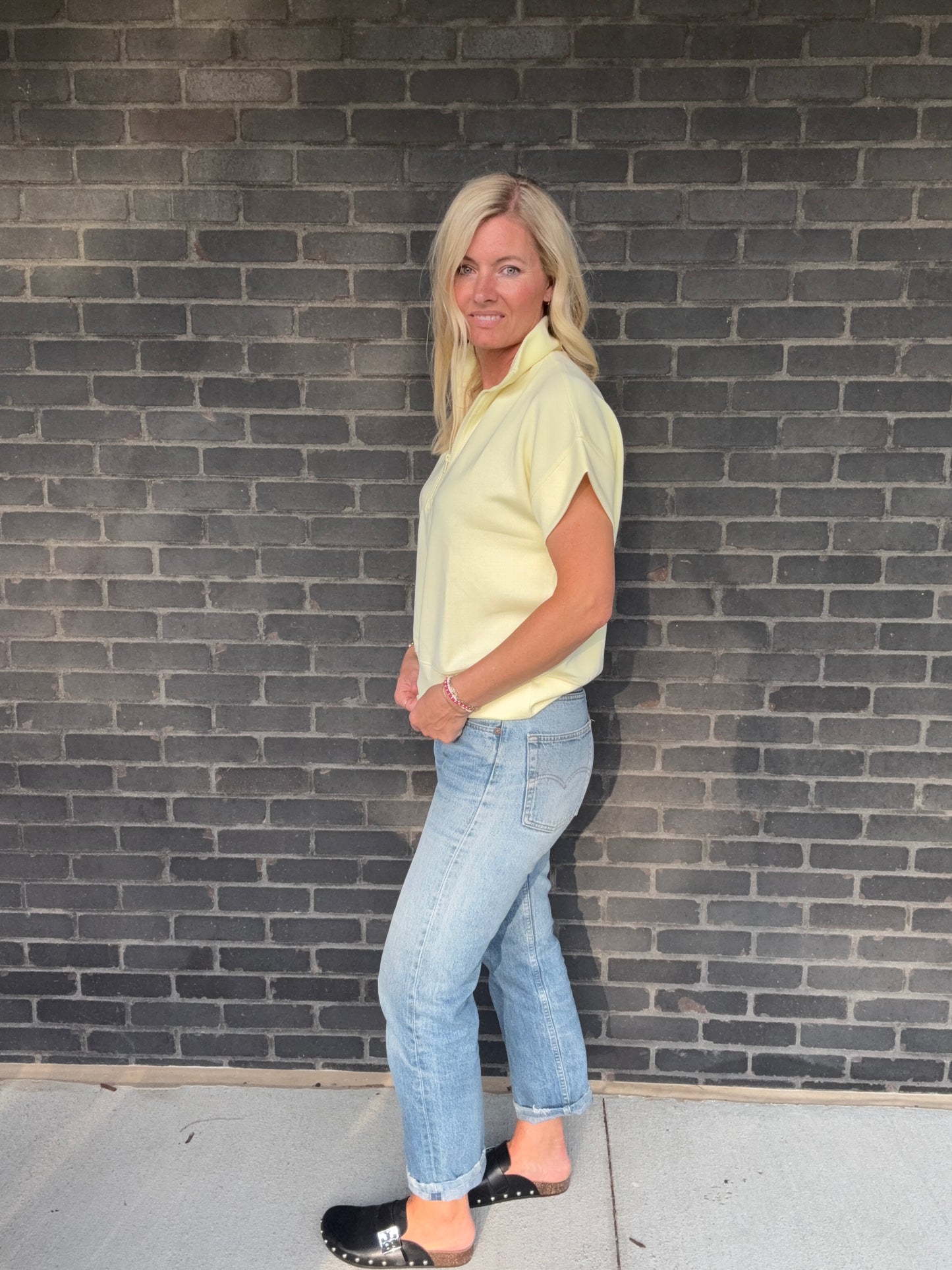 Butter Short Sleeve Top