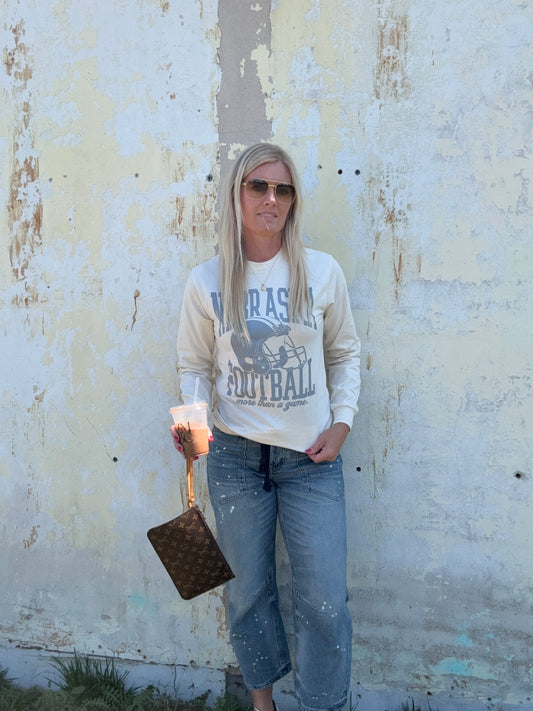 Long Sleeve Nebraska Football