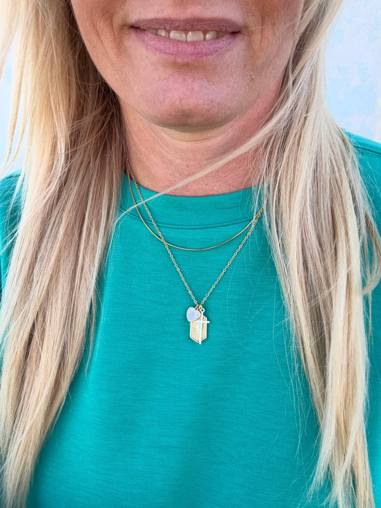 Oversized Green Crew