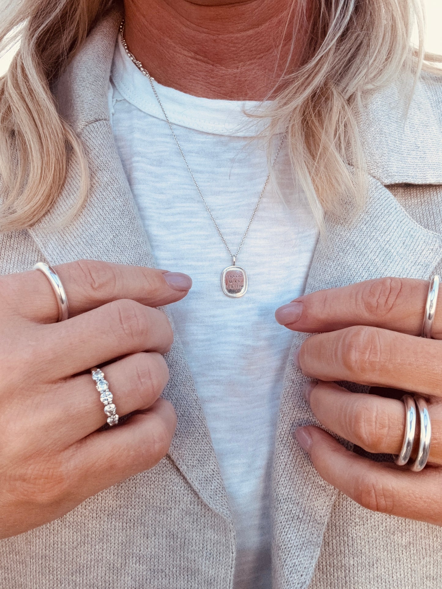 Short Sleeve Seamed Top