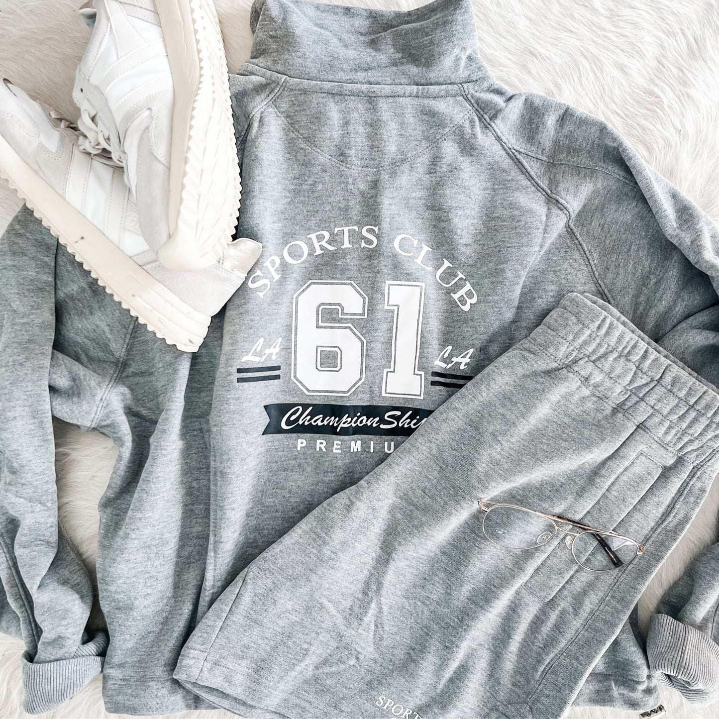 Sports Club Zip Sweatshirt