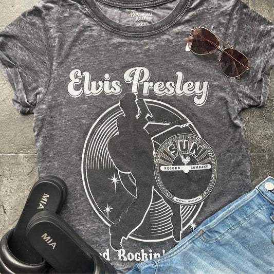 Elvis Burnout Tee